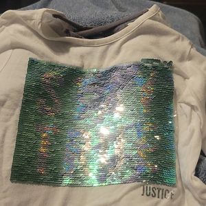Justice long sleeve shirt